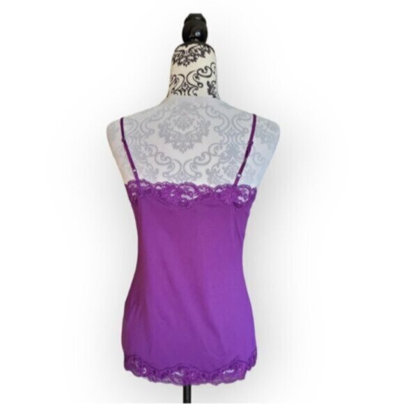 Purple Lace Camisole Ricki’s Sz Medium - Picture 5 of 7